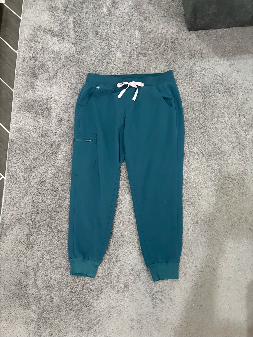 M/P FIGS Caribbean Blue Scrub Pants